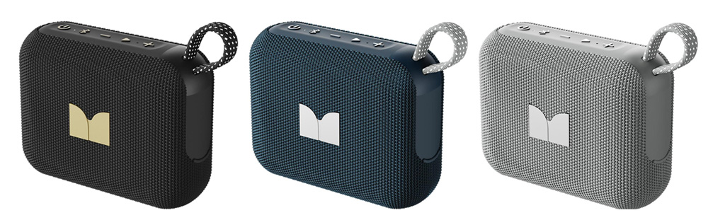 MONSTER ポータブル Bluetooth スピーカー ブラック Cube1 IPX8 防水