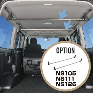 INNO カーメイト サイドバー L2200 NS122 200系 ハイエース / NV350