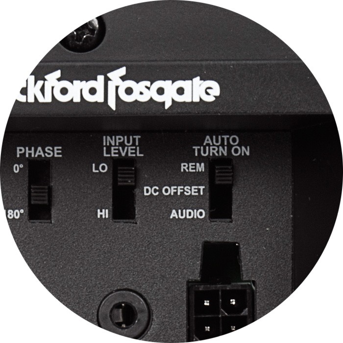 ロックフォード P300-8P アンプ+サブウーファーBOX ロックフォード P300-8P アンプ+サブウーファーBOX