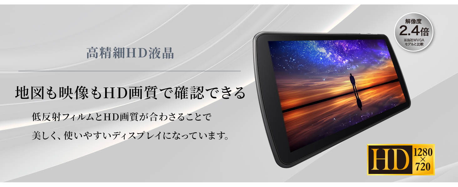 Strada パナソニック フローティングナビ カーナビ CN-F1D9C1DA 9V型 9