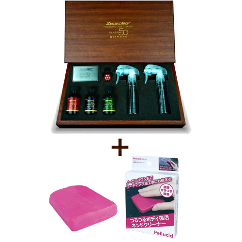 Zeus clear シラザン50 ダイヤモンド スプレー式 ガラスコーティング剤