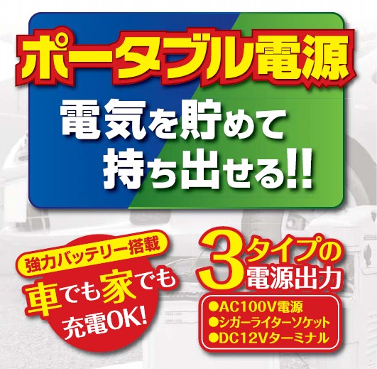 CELLSTAR（セルスター） PD-650 350Wインバーター内蔵 3way出力