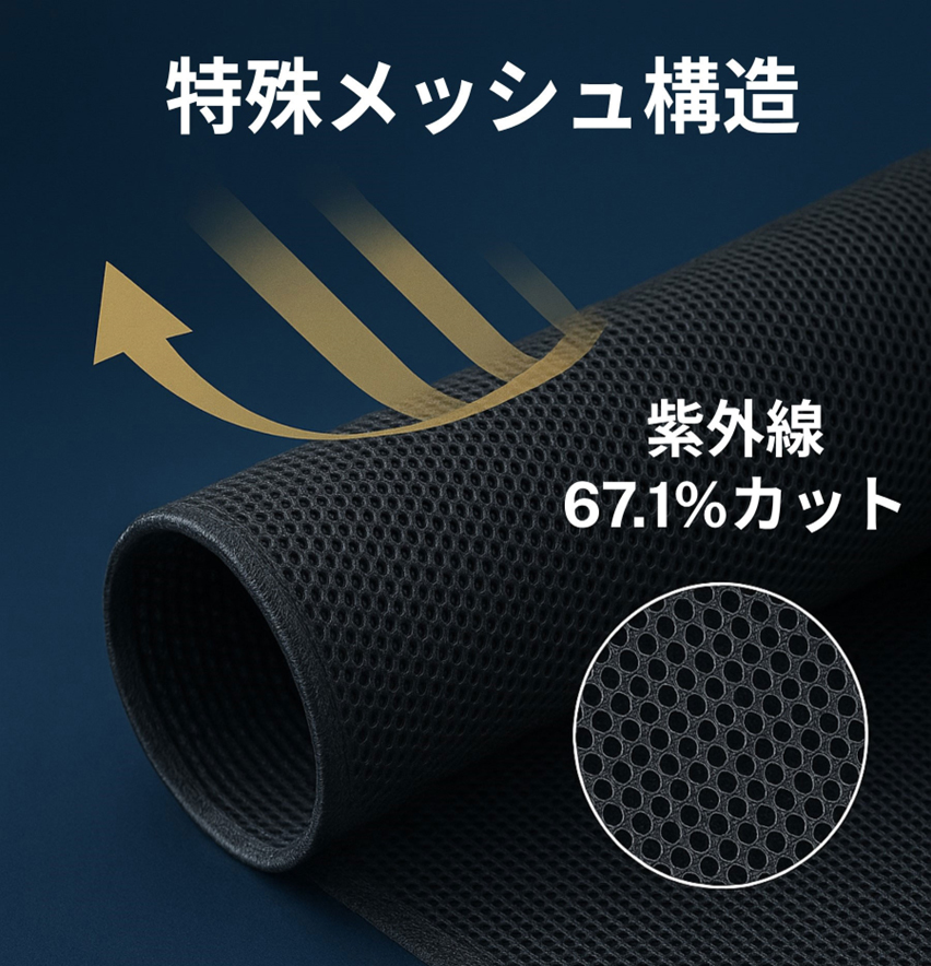 レーザーシェード ランドクルーザー70 GDJ76W GRJ76K GRJ79K フロント