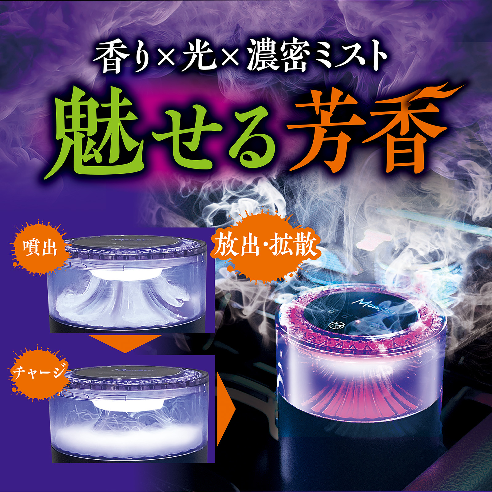 ProStaff（プロスタッフ） 芳香剤 ブレスモンスター L267 フレグランス