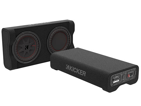 KICKER PTRTP10 ウーハーBOX 25cm 10インチ アンプ内蔵 コントローラー