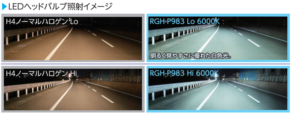 6000Kホワイト光