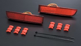 Valenti LEDリアバンパーリフレクター トヨタ用TYPE2 16LED RBR-T2