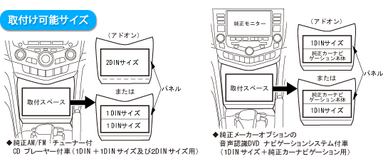 カナテクス ホンダ アコード オーディオ/ナビ取り付けキット TBX-H001 H14/10〜現在 : tbx-h001 :  クレールオンラインショップ - 通販 - Yahoo!ショッピング