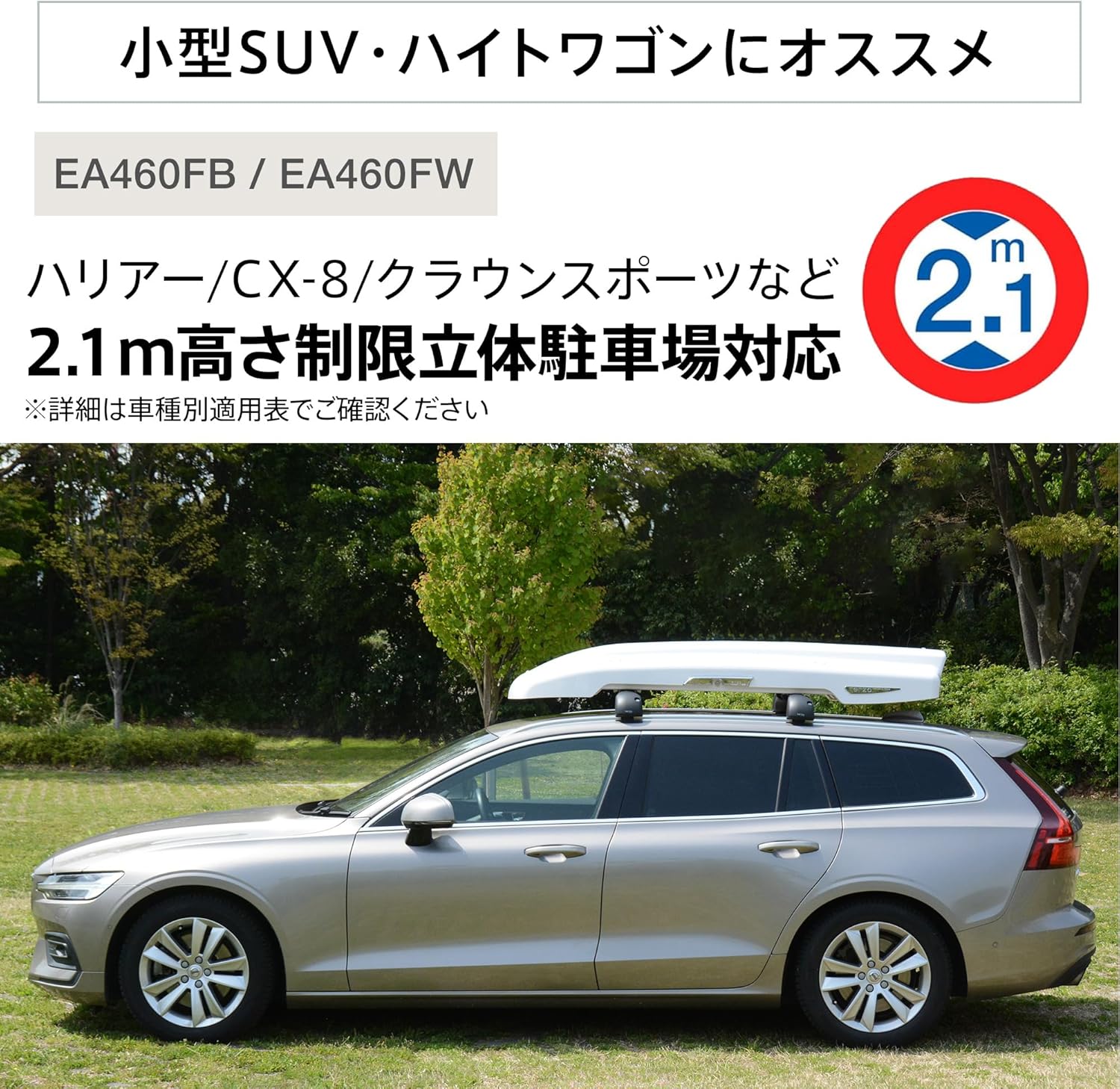 TERZO グランフォーマ フレックス レギュラー EA460FW ルーフボックス