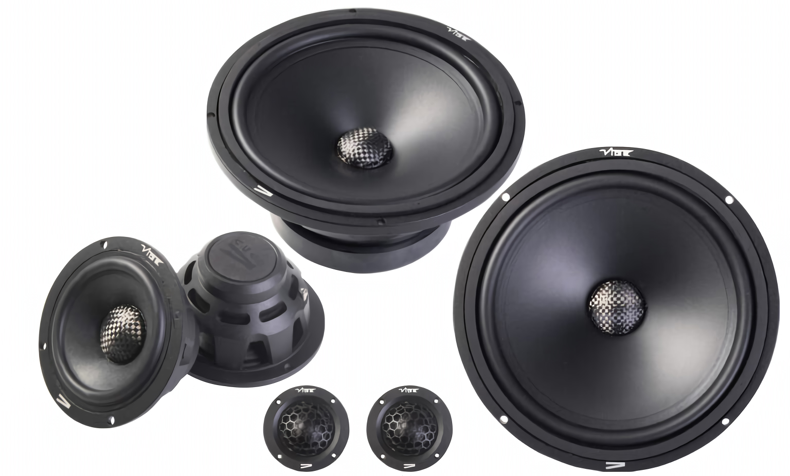 VIBE ヴァイヴオーディオ ツイーター VIBE Audio 2.5cm シルクドームツィーター CVEN1ST-V5 2個(ペア) セミ