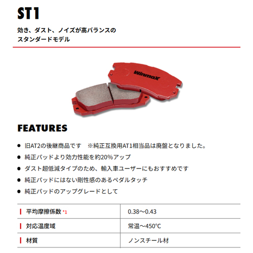 WinmaX ロードスター RF ND5RC NDERC ストリート ST1-662 リア