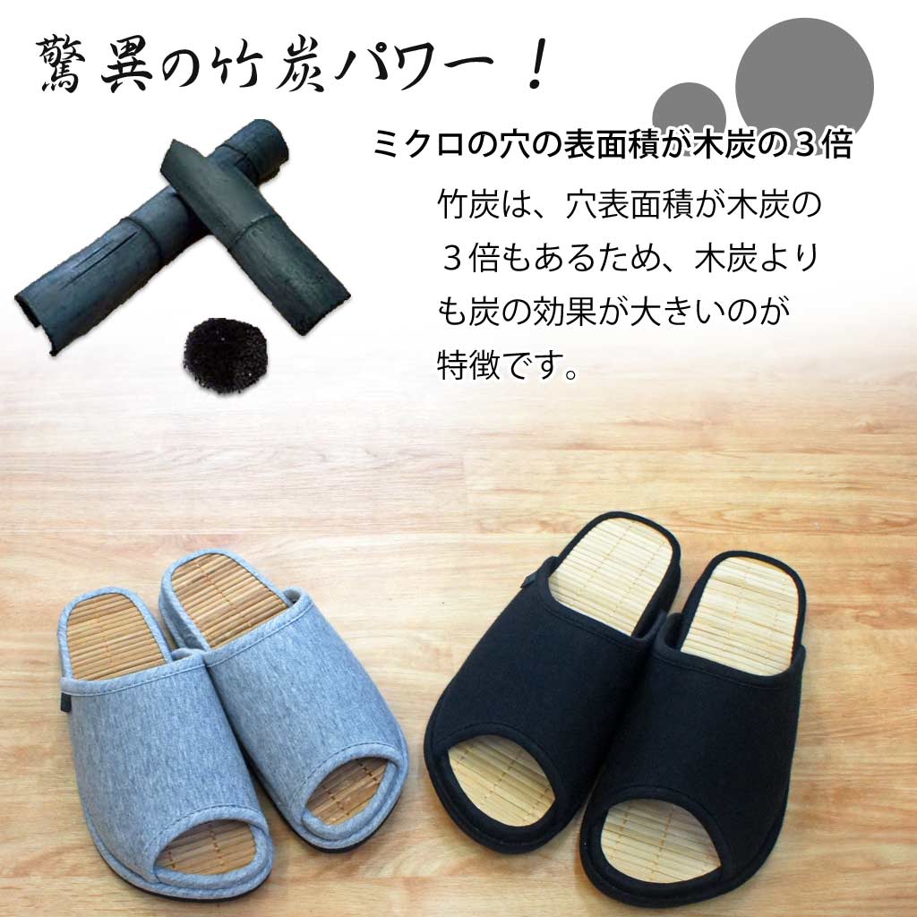 驚異の竹炭パワー