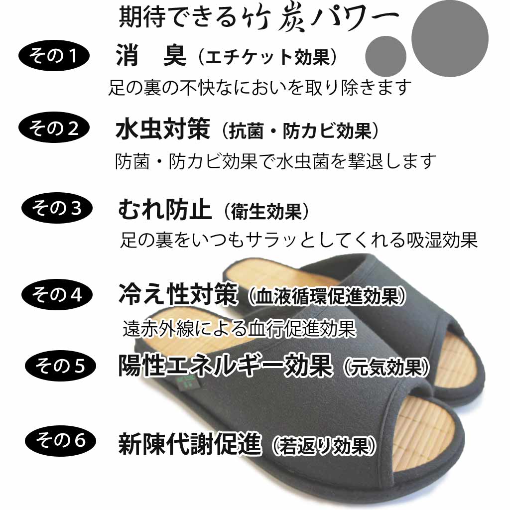 期待できる竹炭パワー