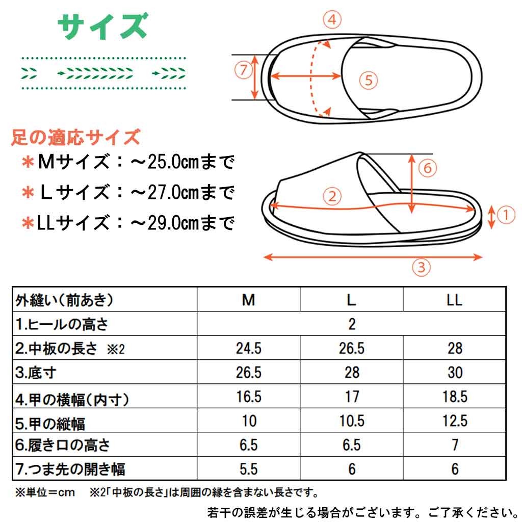 サイズ表