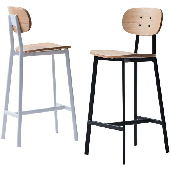 桜屋工業 ダイニングチェア 幅40cm 座面高70cm 2カラー 完成品 1人掛け