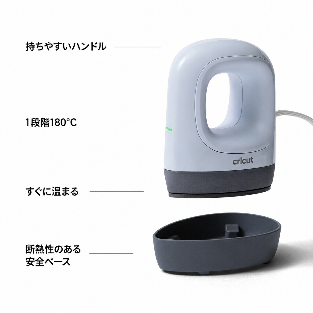 【国内正規品】Cricut イージープレスミニ LT / 単一温度設定180°C / セラミックコーティング加熱面 |  | 01