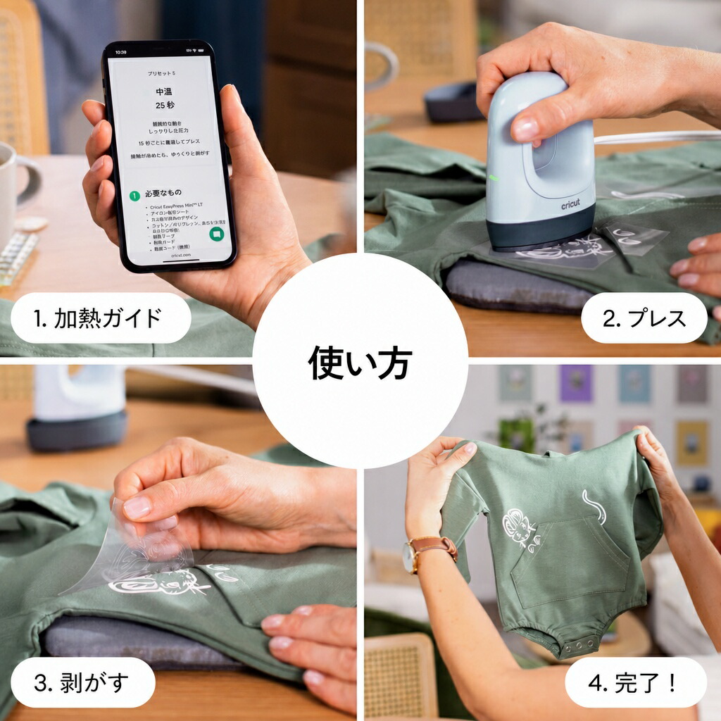【国内正規品】Cricut イージープレスミニ LT / 単一温度設定180°C / セラミックコーティング加熱面 |  | 05