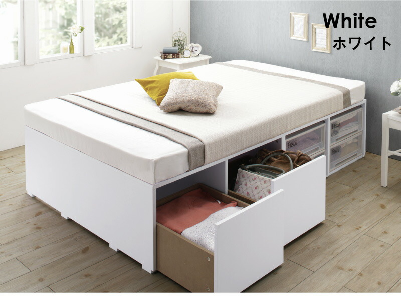 【値下げ⭕️】 ベッド ベッドフレーム マットレス付き フィッツ 木製 薄型スタンダードポケットコイルマットレス付き ハイタイプ 引き出しなし シングル 組立設置付 【H1244874254】(45503円)