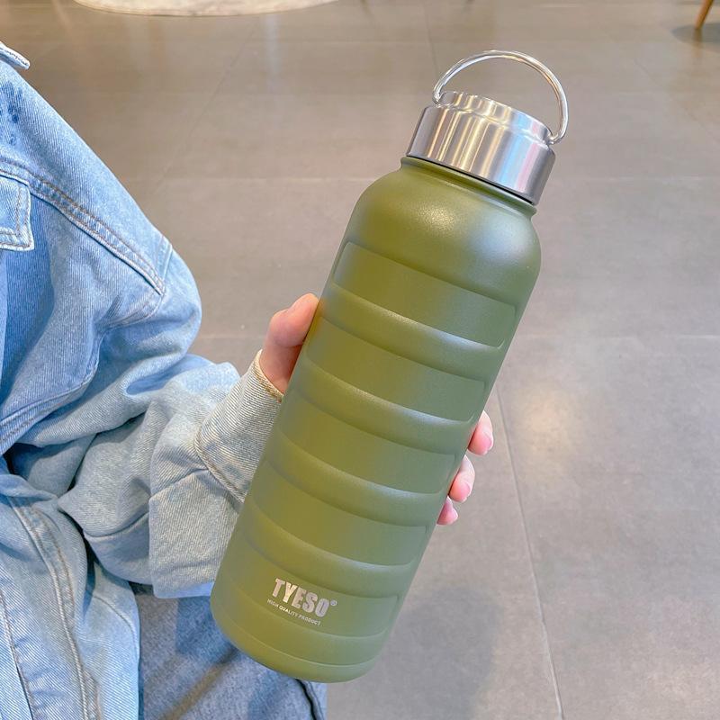 水筒 1リットル ステンレスボトル 保冷 保温 真空 広口 キャンプ スポーツボトル ドリンクボトル 1L 360ml/750ml /1000ml |  | 02