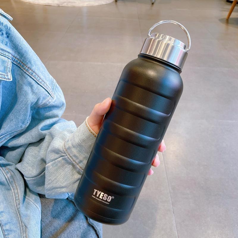水筒 1リットル ステンレスボトル 保冷 保温 真空 広口 キャンプ スポーツボトル ドリンクボトル 1L 360ml/750ml /1000ml |  | 03