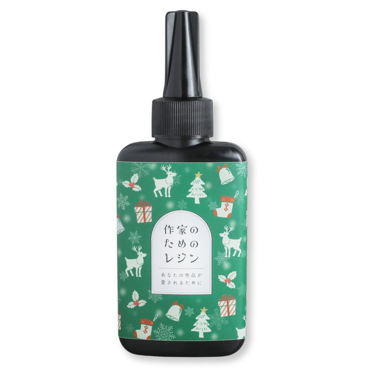 作家のためのレジン 日本製 uvレジン液 100g 選べるラベル UV-LED対応