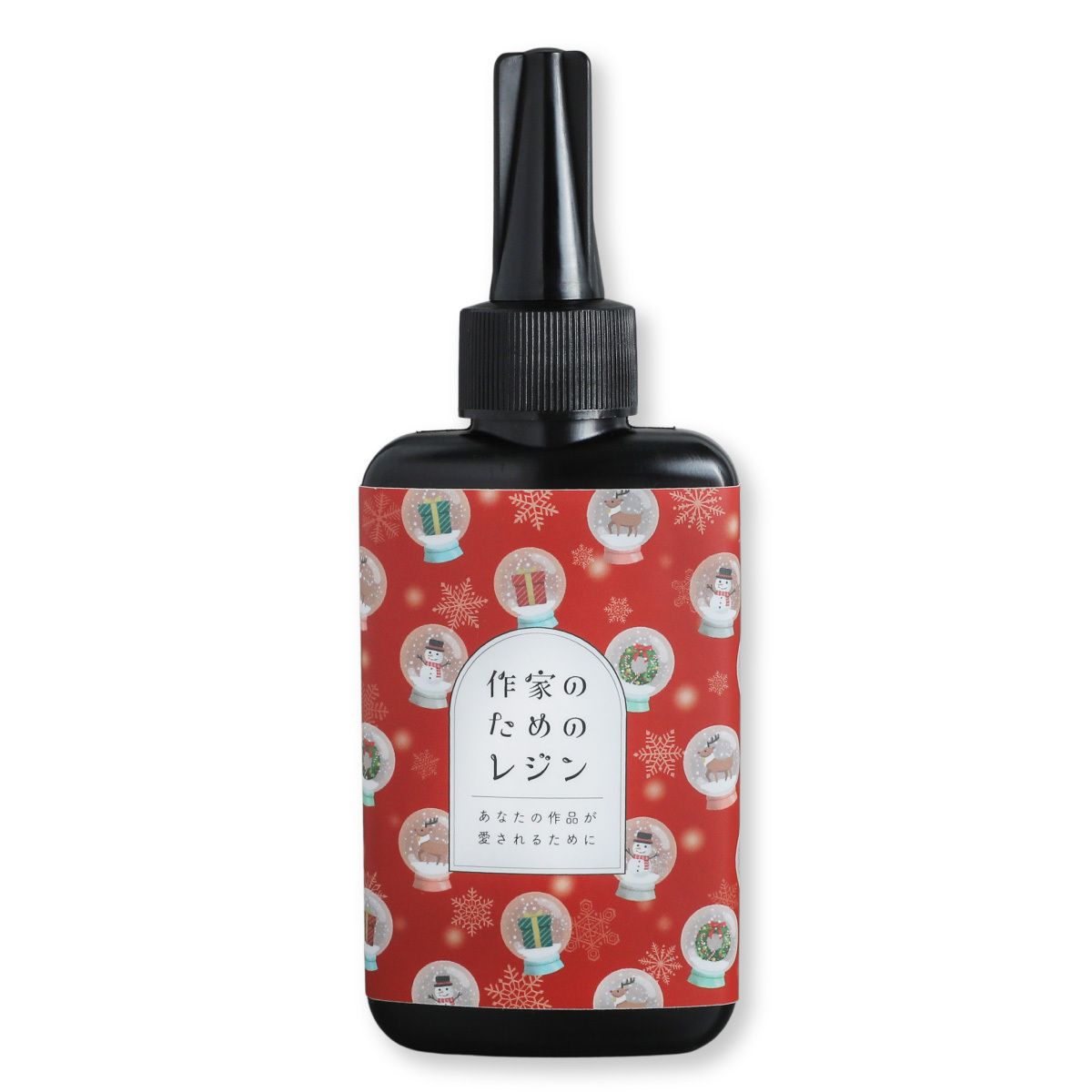 作家のためのレジン 日本製 uvレジン液 100g 選べるラベル UV-LED対応