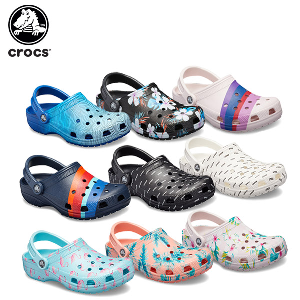 クロックス crocs クラシック シーズナル グラフィック クロッグ classic seasonal graphic clog メンズ レディース  男性用 女性用 サンダル シューズ [C/B] :205706:crohas(クロハス) - 通販 - Yahoo!ショッピング