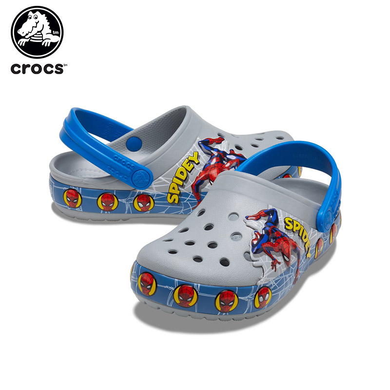 クロックス crocs クロックス ファン ラブ スパイダーマン ライツ クロッグ キッズ crocs fun lab Spiderman  lights clog kids サンダル 子供[C/A] :206374:crohas(クロハス) 通販 