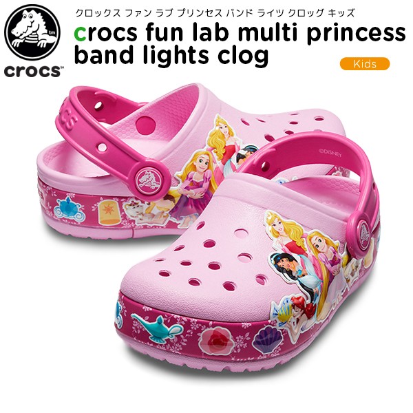 crocs princess light up
