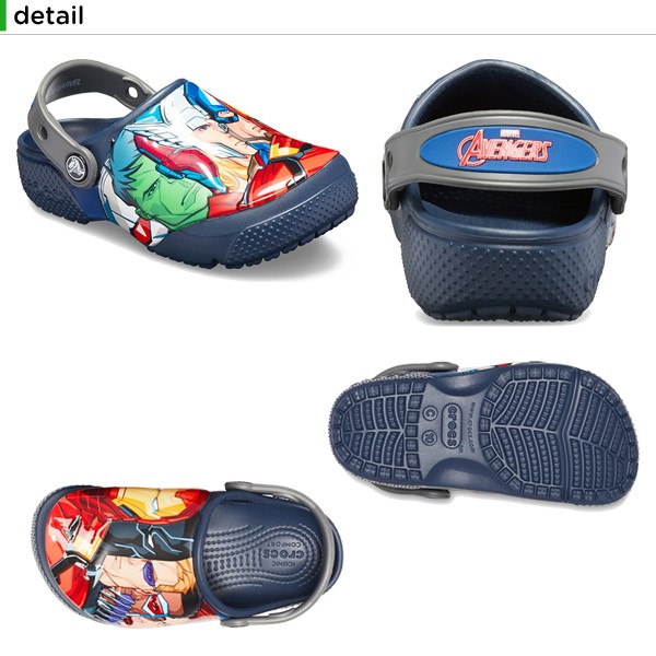 crocs クロックス ファン ラブ マーベル マルチ クロッグ fun