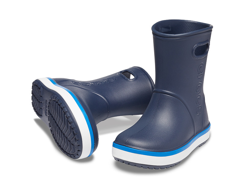 フジータニグチ　ハイブリッドポイント産　7♂7♀ crocs（クロックス） キッズ ブーツ クロックバンド レイン ブーツ K