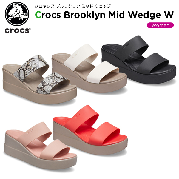 クロックス crocs クロックス ブルックリン ミッド ウェッジ ウィメン crocs brooklyn mid wedge w レディース 女性  シューズ サンダル[C/A][S]