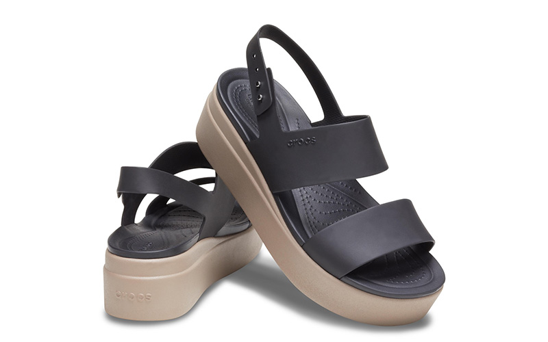crocs（クロックス） レディース サンダル ブルックリン ロウ ウェッジ 