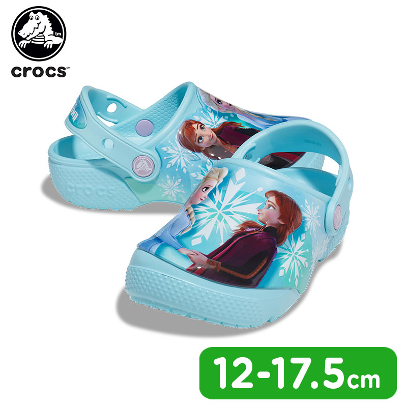 クロックス crocs クロックス ファン ラブ ディズニー アナと雪の女王 2 クロッグ トドラー crocs fun lab Disney  Frozen 2 clog t キッズ サンダル : 206804 : crohas(クロハス) - 通販 - Yahoo!ショッピング