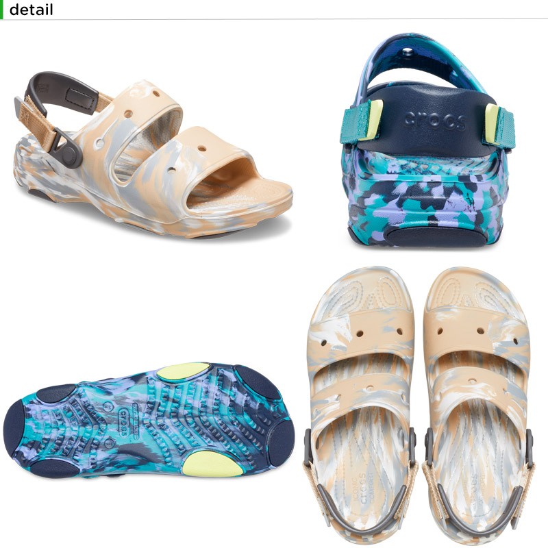 ◎愛妻家◎crocs サンダル　W8 24cm W7 23cm ２足セット 未使用品‼️クロックス crocs サンダル 24cm W8 - メルカリ
