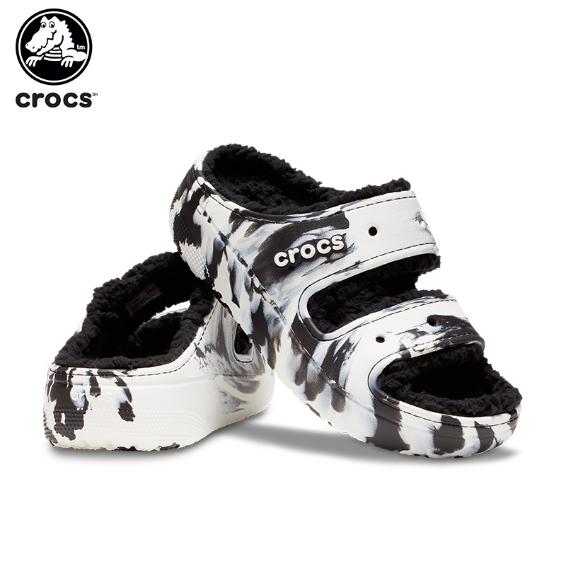 クロックス crocs クラシック コージー マーブル サンダル classic