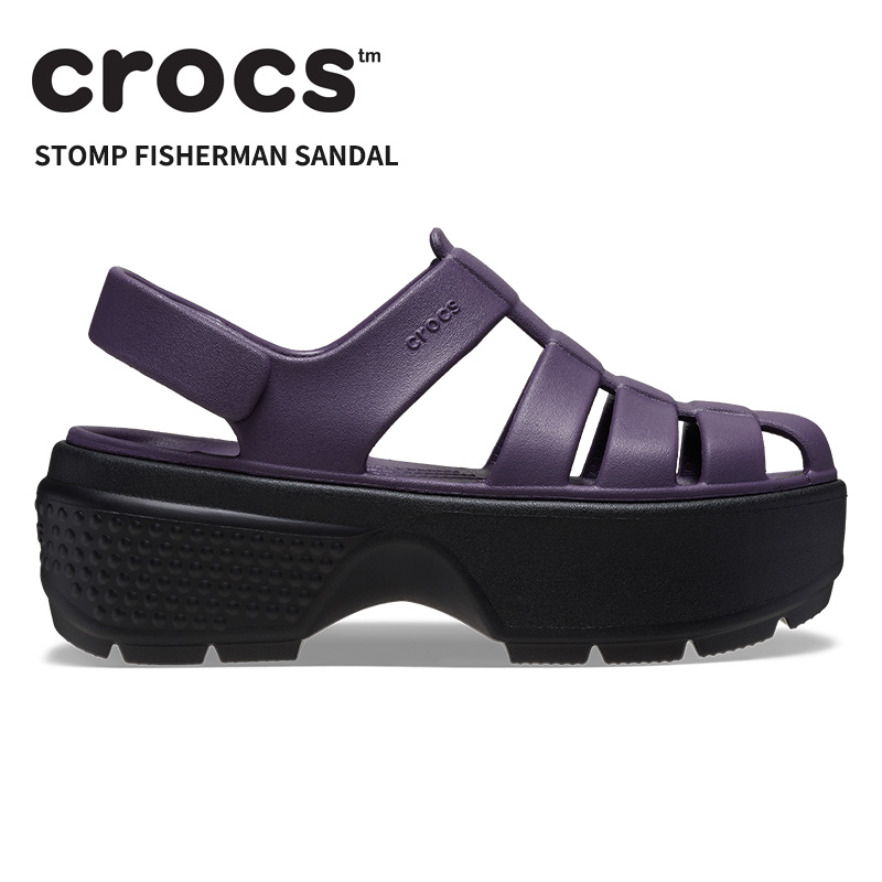 crocs クロックス サンダル CROCS ストンプ フィッシャーマン