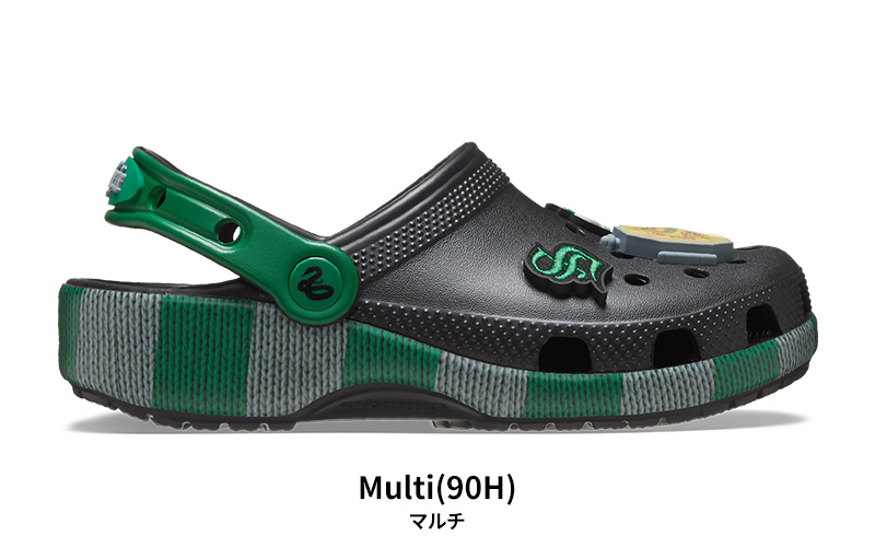 crocs（クロックス） キッズ サンダル スリザリン クラシック クロッグ