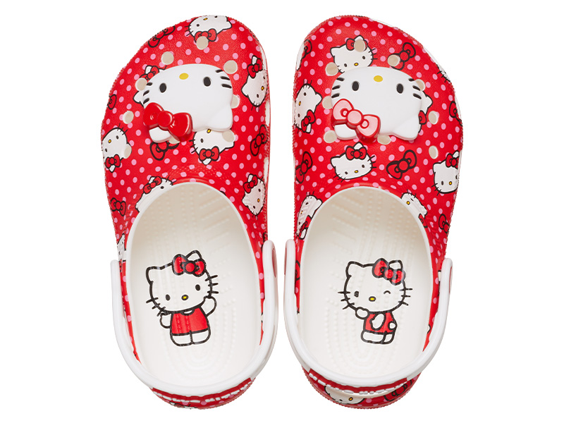 crocs（クロックス） キッズ サンダル CROCSハローキティ レッド