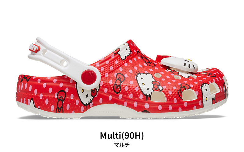 crocs（クロックス） キッズ サンダル ハローキティ レッド クラシック