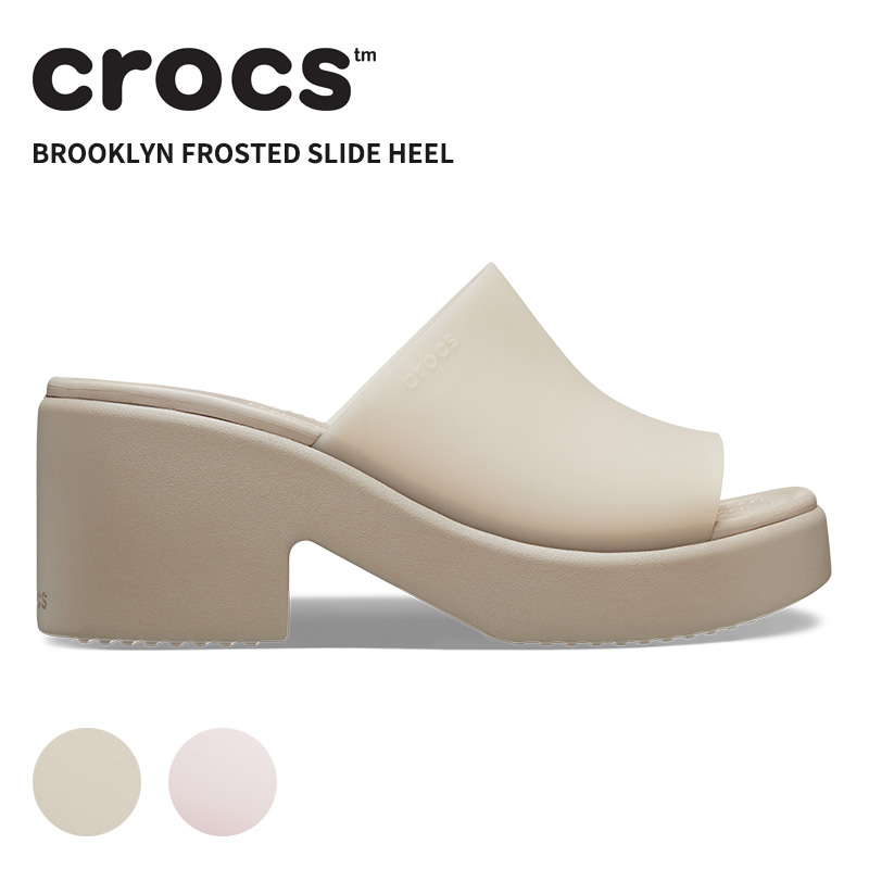 新品　クロックス　ブルックリン スライド ヒール W8 crocs クロックス crocs【レディース サンダル】Brooklyn Slide