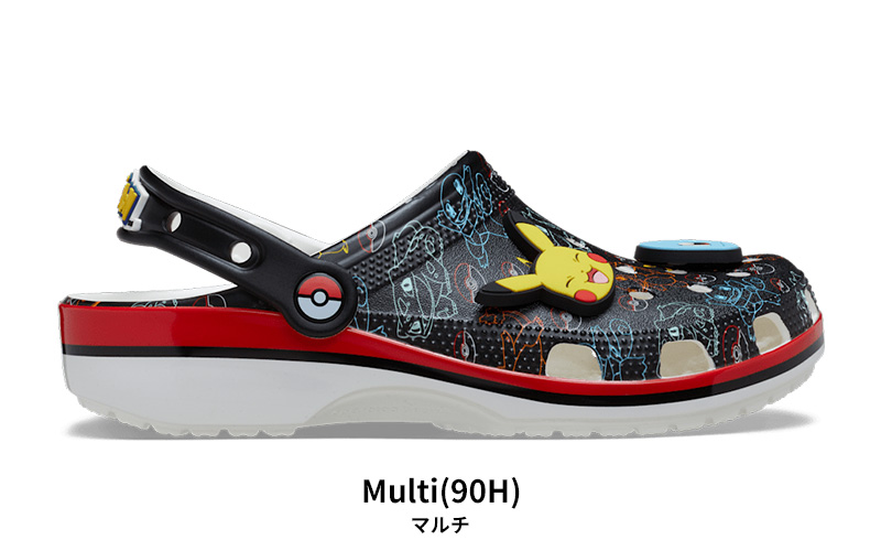 crocs（クロックス） メンズ レディース サンダル ポケモン プリント