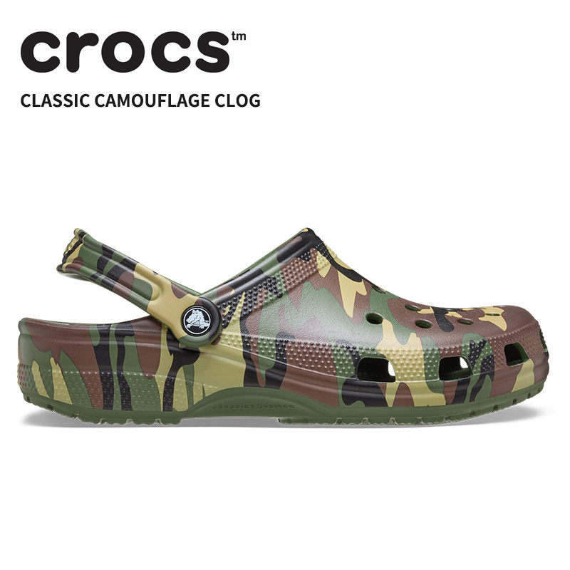 値下 新品AlexanderMcQueen カモフラージュ柄サンダル サイズ40 crocs（クロックス） [B]クロックス メンズ レディース サンダル