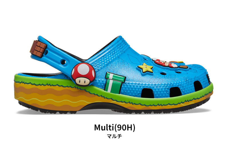 B]クロックス キッズ サンダル CROCS スーパーマリオ コア クラシック