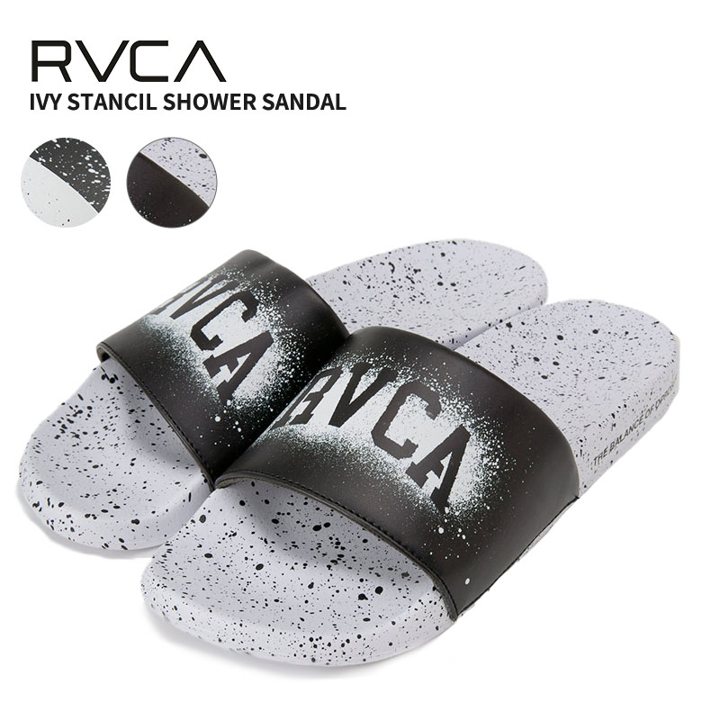 【RVCA】レオ スライド サンダル RVCA 【15日-17日はボーナスストア+10％】【公式】ルーカ メンズ