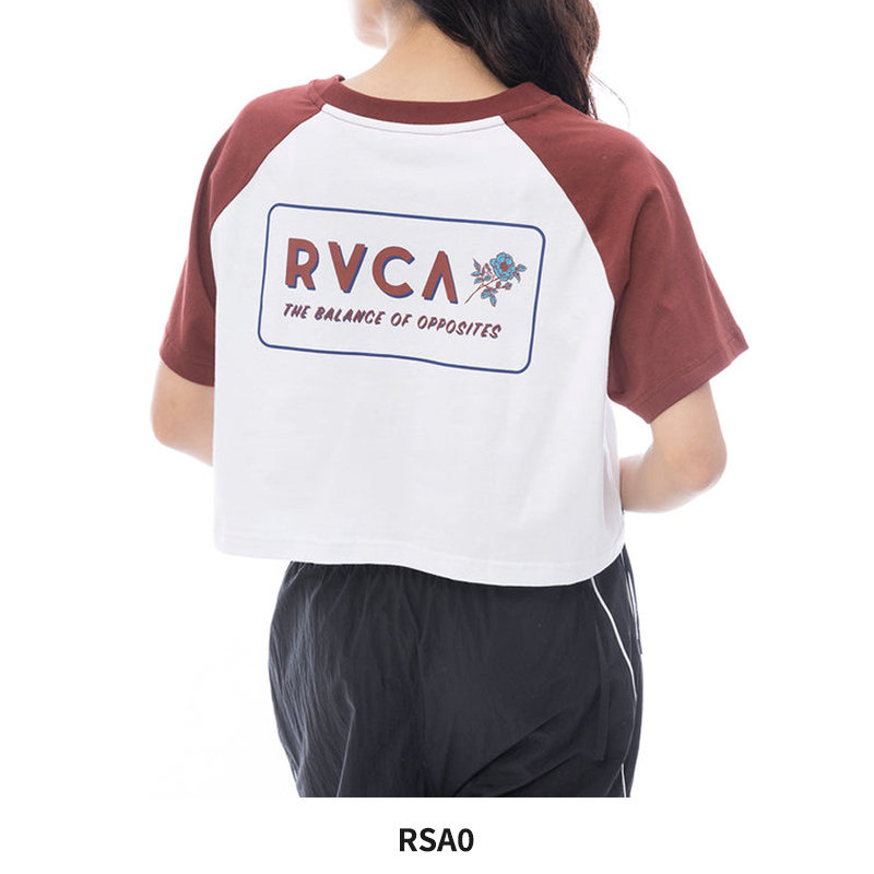 【送料無料】RVCA レディース VISIONS SS Ｔシャツ RVCA ルーカ レディース 半袖 ラグラン トップス Tシャツ OLD