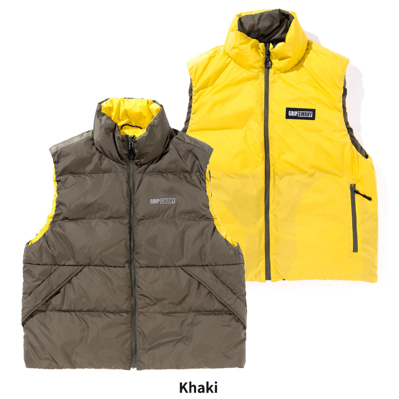 GRIP SWANY（グリップスワニー） メンズ ダウン ベスト 撥水 ベスト
