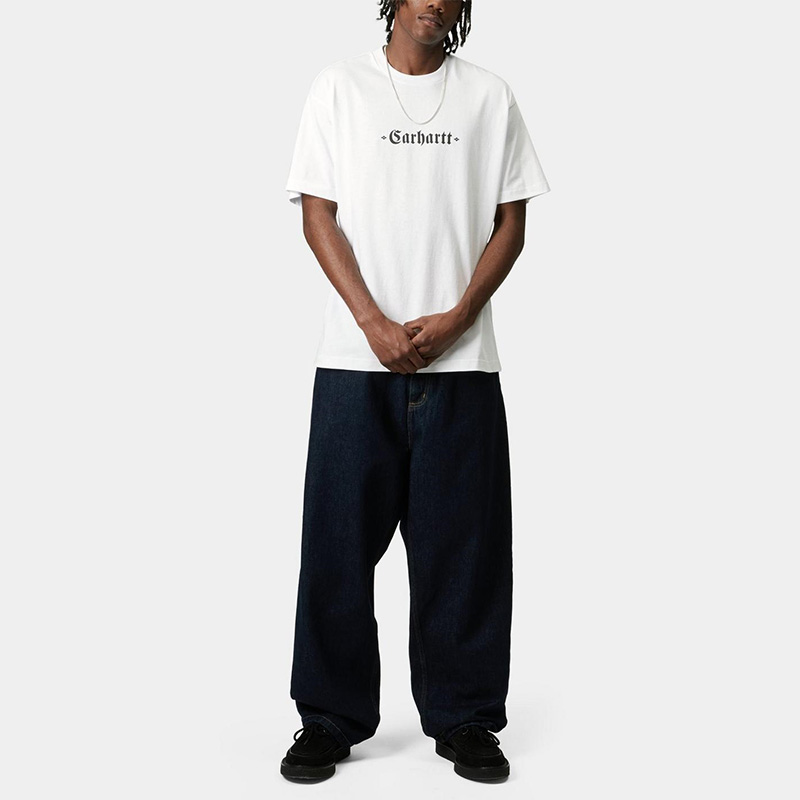 Carhartt WIP カーハート メンズ ロゴ プリント 半袖 Tシャツ