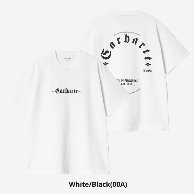 Carhartt WIP カーハート メンズ ロゴ プリント 半袖 Tシャツ