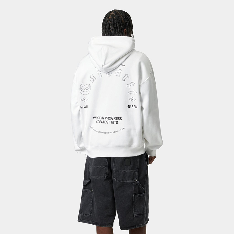 [Carhartt WIP]「グレイテスト・ヒッツ」パーカー Carhartt WIP Greatest Hits パーカー | ブラック | FARFETCH JP